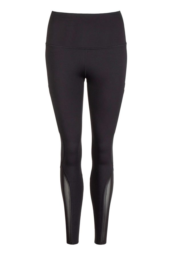 Women's 1 Pack Tavi Noir Slash & Dash 7/8 Leggings Ebony L