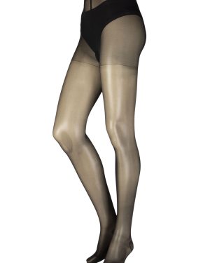 Women's 1 Pair Charnos 30 Denier Energising Firm Support Compression Tights Black L