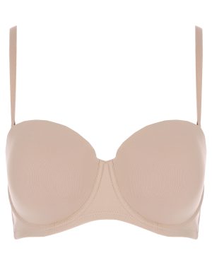Womens Beige Multi-way Bra