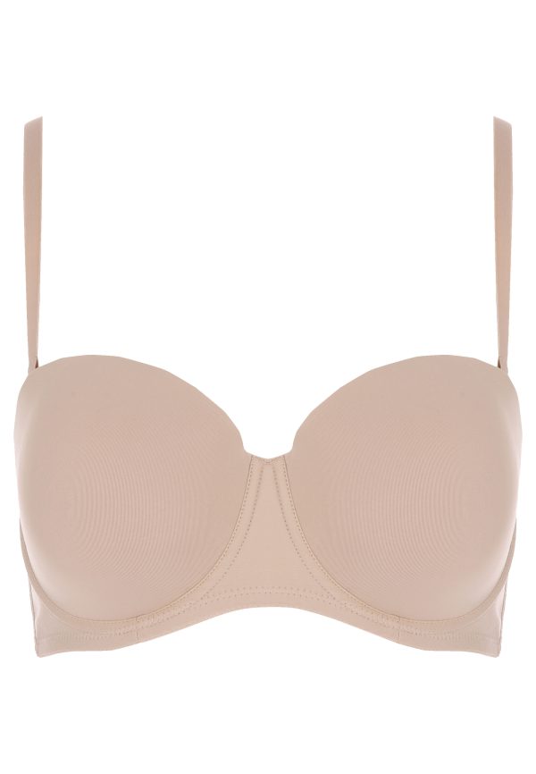 Womens Beige Multi-way Bra