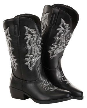 Women's Black Cowgirl Boots | Cowboy Boots