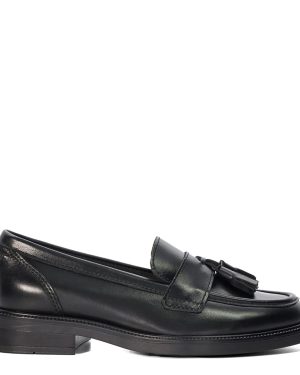 Women's Black Garda Loafers