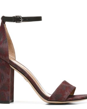 Women's Brown Yaro Heeled Sandals