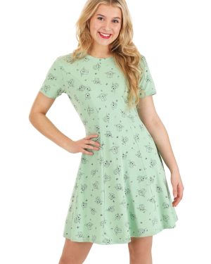 Women's Cakeworthy Grogu Skater Dress