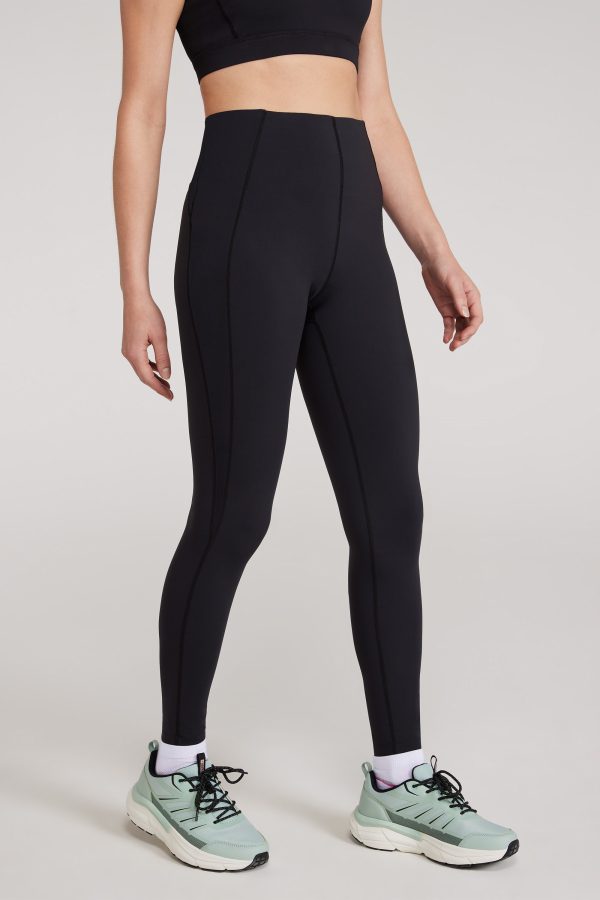 Womens Compression Leggings - Black