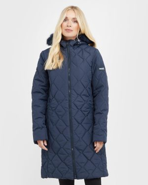 Women's Fritha III Insulated Parka Jacket, Blue