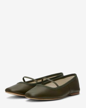 Women's Mary Jane Shoes Round Toe Ballet Flats