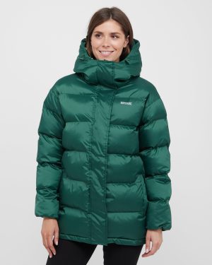 Women's Orla Kiely Padded Jacket, Green