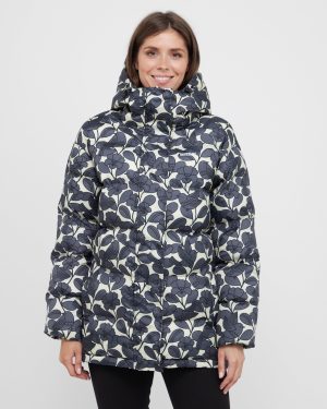 Women's Orla Kiely Padded Jacket, Grey