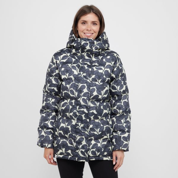 Women's Orla Kiely Padded Jacket, Grey