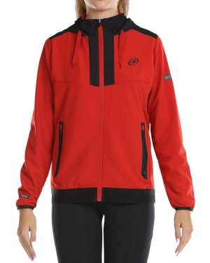 Womens Paprika Red Bullpadel Ofita Anorak