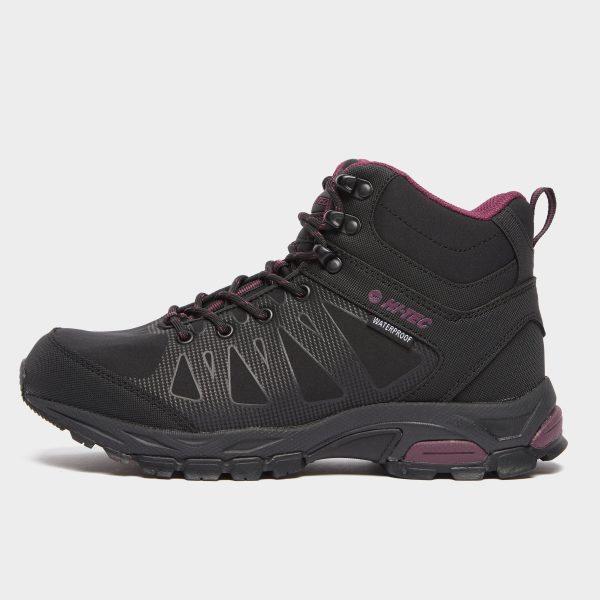 Women's Raven Mid Waterproof Hiking Boot, Black