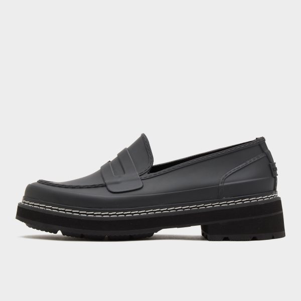 Women's Refined Stitch Penny Loafers, Black