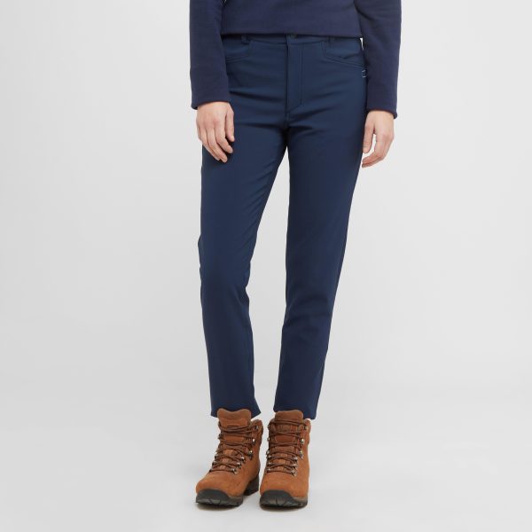 Women's Skinny Stretch Pants, Navy