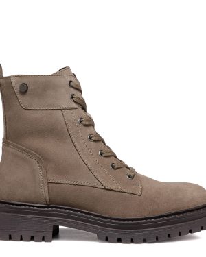 Women's Taupe Suede Iridea Ankle Boot