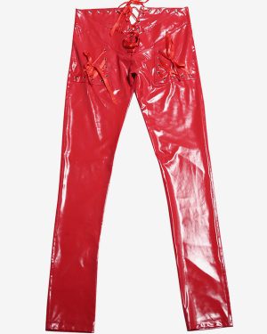 Women's Tights Red Ammonia Latex Sexy Pants