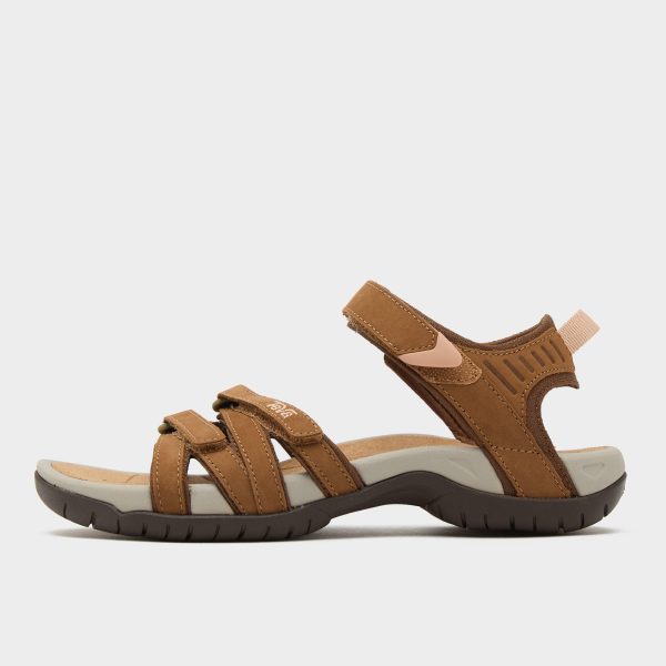 Women's Tirra Leather Sandals, Brown