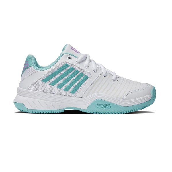 Women's White And Blue K-swiss Court Express Hb 96750117 Shoes