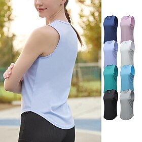 Women's Workout Tank Top Running Tank Top Gym Tank Top Sleeveless Vest / Gilet Casual Athleisure Breathable Quick Dry Soft Gym Workout Running Walking Sportswe