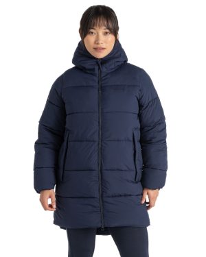 Womens/Ladies Amira Padded Jacket Blue Navy