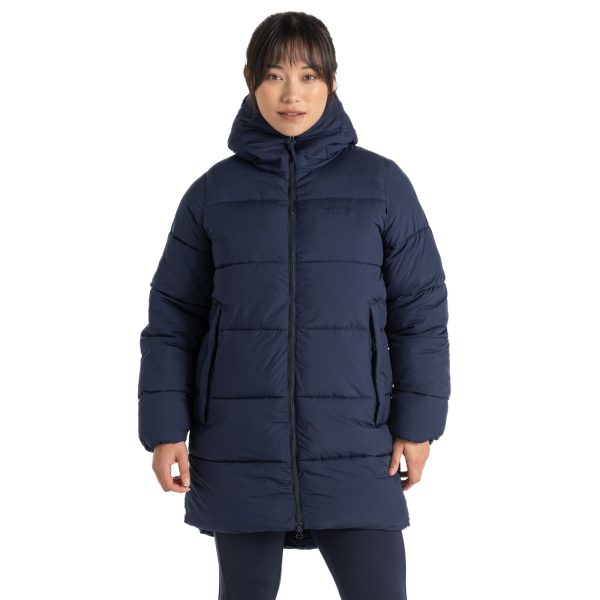 Womens/Ladies Amira Padded Jacket Blue Navy