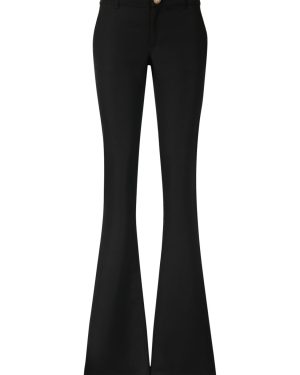 Wool Bootcut Pants