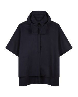 Wool Cape Coat