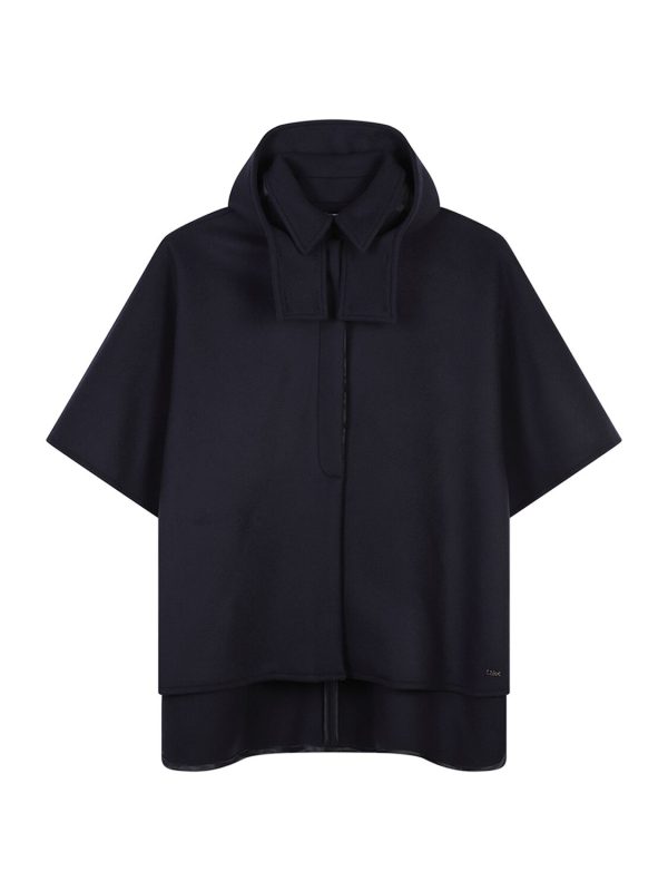 Wool Cape Coat