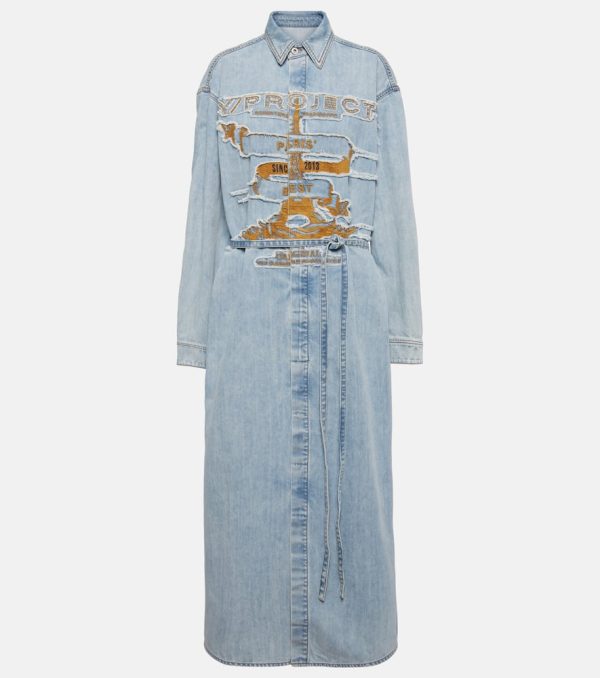 Y/Project Evergreen Paris' Best denim shirt dress