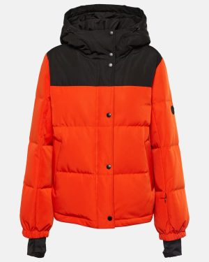 Yves Salomon Hooded ski down jacket
