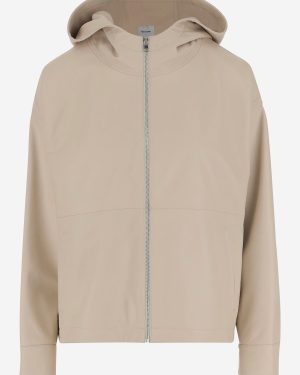 Yves Salomon Leather Jacket With Hood