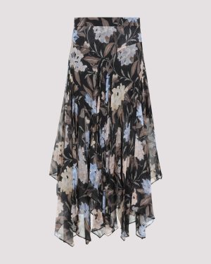 Zimmermann Eden Handkerchief Midi Skirt