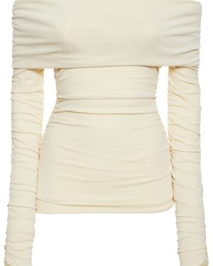 Zuri Off-the-shoulder Jersey Top