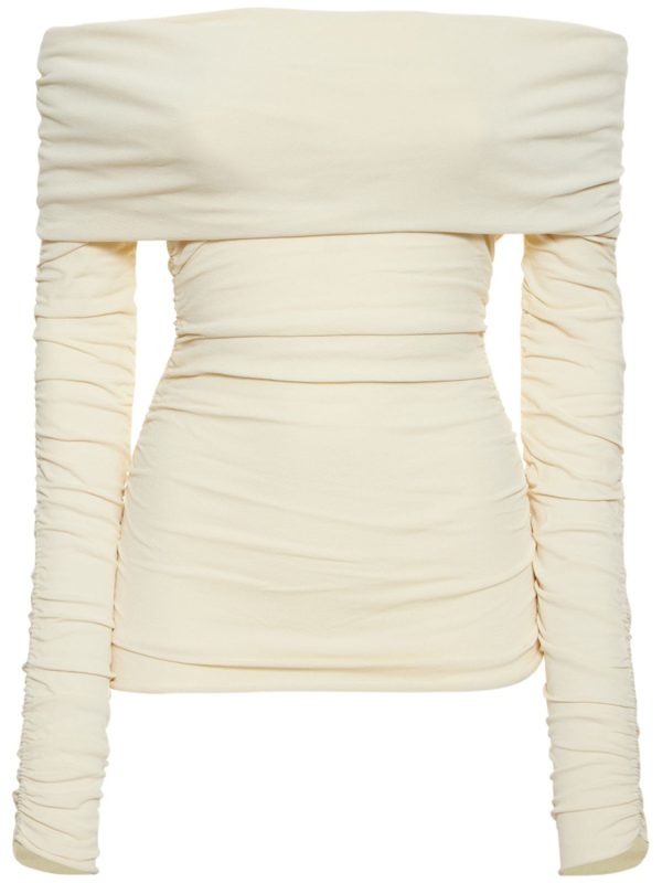 Zuri Off-the-shoulder Jersey Top