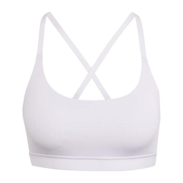 adidas All Me Light Support Bra Low Impact Sports Womens - Purple