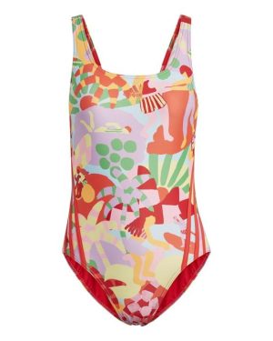 adidas Graphic Farm Swimsuit Womens - Multi