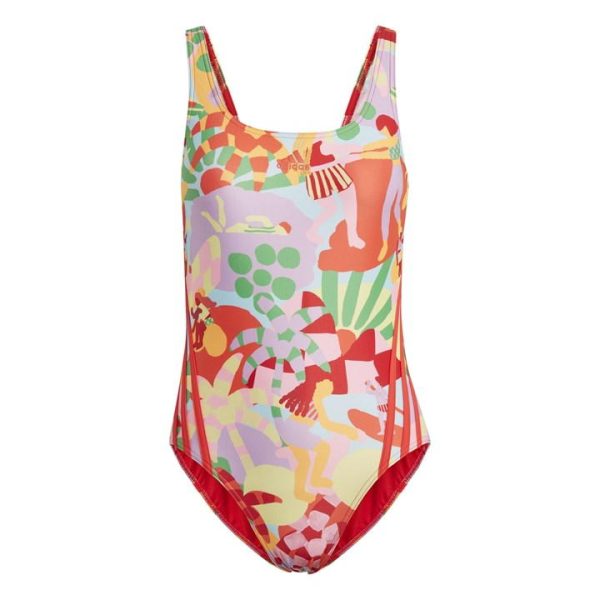 adidas Graphic Farm Swimsuit Womens - Multi