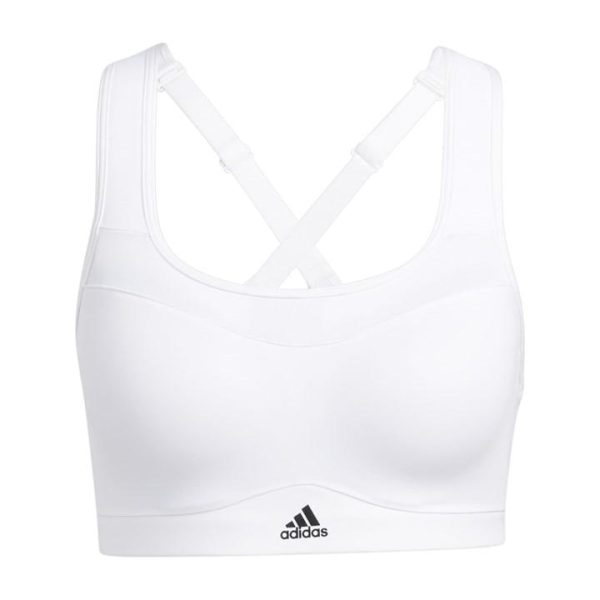 adidas High Impact Sports Bra Womens - White