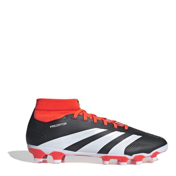 adidas Predator 24 League Sock Multi-Ground Football Boots. - Black