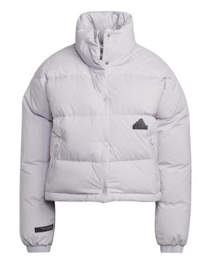 adidas Puffer Jacket Womens - Purple