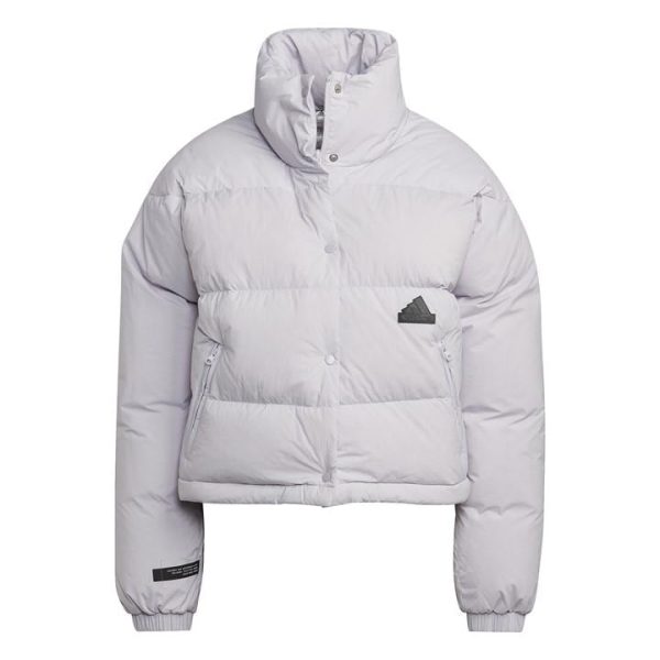 adidas Puffer Jacket Womens - Purple