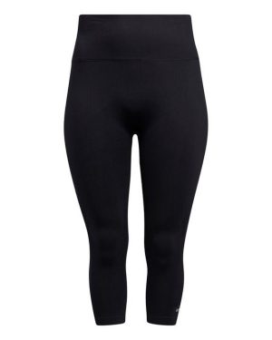 adidas Sculpt Tights (Plus Size) Womens - Black