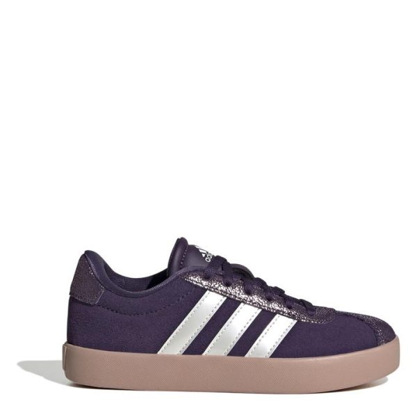 adidas VL Court 3.0 Shoes Juniors - Red