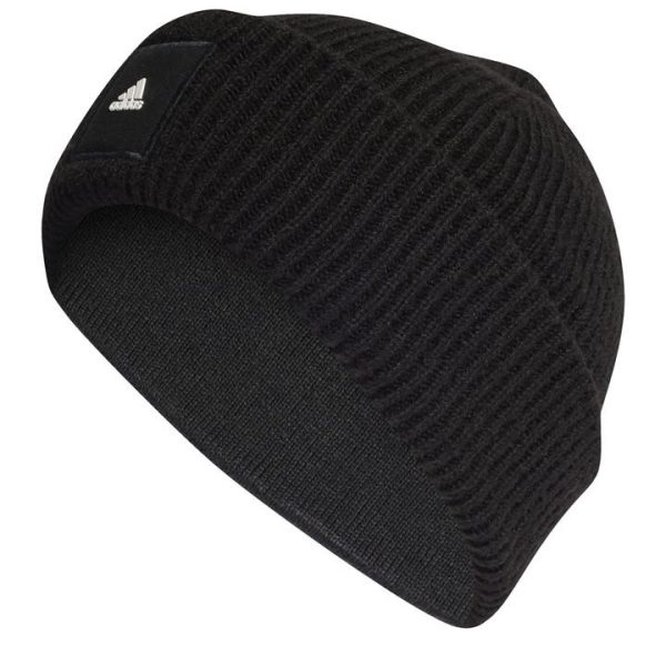 adidas Wide Cuff Beanie Adults - Black