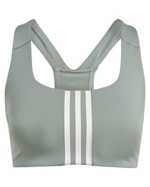 adidas adidas Powerimpact Training Medium-Support Bra Womens - Green