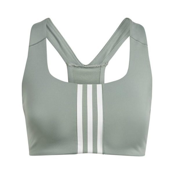 adidas adidas Powerimpact Training Medium-Support Bra Womens - Green