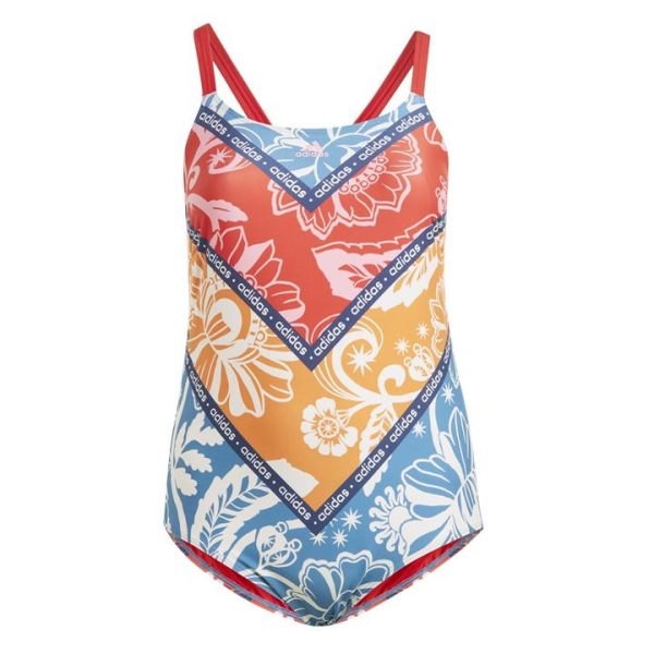adidas x FARM Rio Swimsuit Womans (Plus Size) - Red