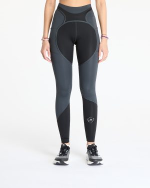 adidas x Stella Mccartney Two-Tone Leggings Black/ Black/ Carbon XS