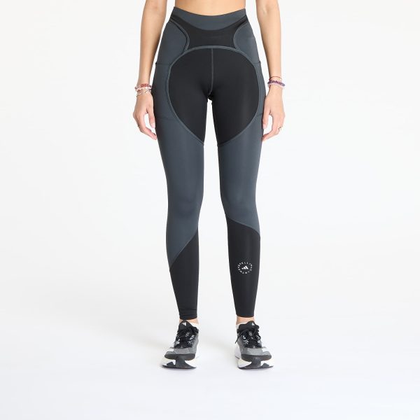 adidas x Stella Mccartney Two-Tone Leggings Black/ Black/ Carbon XS