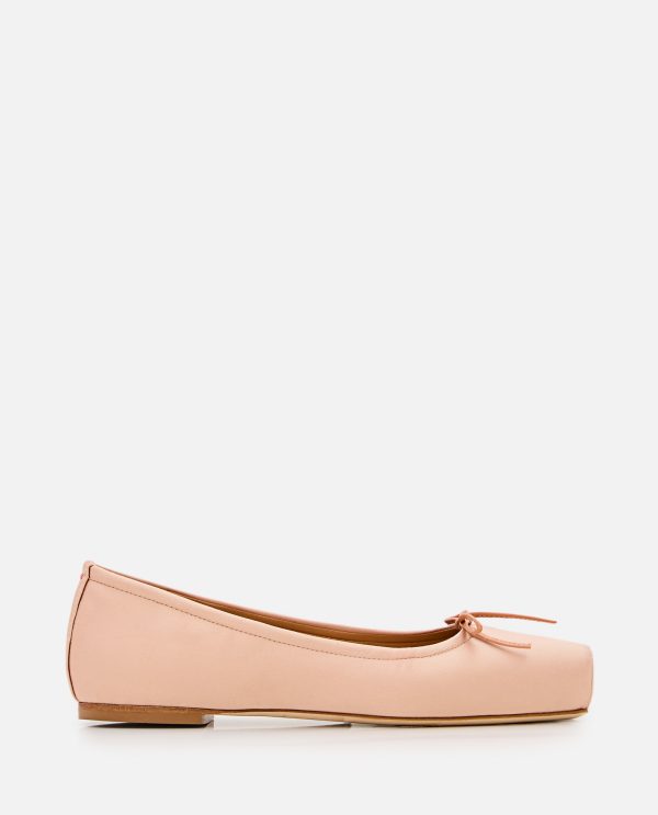 aeyde 08mm Gabriella Satin Ballet Flat